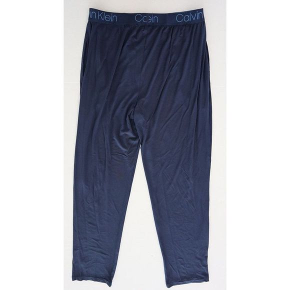Calvin Klein NM1662403 Men's Sz M Blue Shadow Ultra-Soft Modal Lounge Pants - Picture 2 of 8